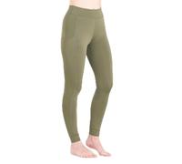 Harry Hall Everyday Womens Riding Tights, Full Silicone Seat, High Waist, Phone Pockets, 4-Way Stretch Equestrian Leggings