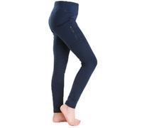 Harry Hall Kids Bala Riding Tights - 4-Way Stretch - Silicone Knee Grip & Waistband - Phone Pocket & Easy Pull-On - High-Rise Comfort 11-12 Years - Navy Blue