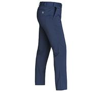 Harry Hall Men's Lightweight Golf Trousers - Slim Fit, Grip Waistband, Stretch & Breathable Fabric - Quick Dry, Water Resistant Finish - Navy Blue 32R