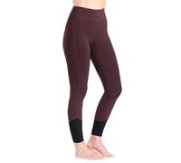 Harry Hall Winter Riding Tights - Fleece Lined, Water Repellent, Full Silicone Seat with Phone Pocket & Supportive Waistband - Chocolate - 30