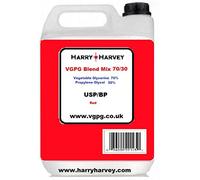 Harry Harvey 1L Red 70/30 Blend Base Mix, DIY Vegetable Glycerine VG 70% and Propylene Glycol PG 30%