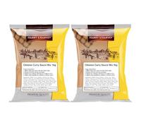 Harry Harvey Chinese Curry Sauce Mix 1kg (Pack of 2) | Takeaway Style Curry Powder for Authentic Chip Shop | Easy-to-Make Curry Sauce Powder for Chips, Rice, Chicken & British Chinese Dishes at Home