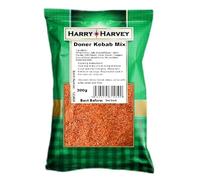 Harry Harvey Doner Kebab Seasoning Mix 300g | Shawarma, & Donair Spice Blend | Authentic Chip Shop Style for Lamb, Beef, Chicken & Veg | Vegetarian-Friendly | Makes Up to 5kg Kebab Meat