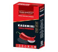 Harry Harvey Kashmiri Chilli Powder 100 g | Pure Whole-Red Kashmiri Mirch | Mild Heat & Vibrant Red Colour | Ideal for Curries, Marinades & Indian Cooking