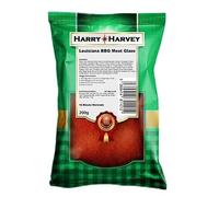 Harry Harvey Louisiana BBQ Meat Glaze 200g | Authentic BBQ Seasoning Rub & Spice Mix for Pork, Beef, Chicken & Fish | Smoky Sweet Butchers Marinade for Grill, Oven & Takeaway Style Barbecue Flavour