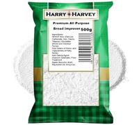 Harry Harvey Premium All Purpose Bread Improver 500g | Dough & Bread Conditioner/Enhancer for Home Baking & Professional Use | Bigger Loaf Volume, Softer Crumb, Consistent Results