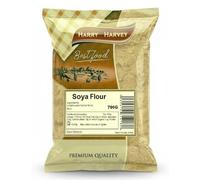 Harry Harvey Soya Flour 700g | Dried Soy Powder for High Protein Cooking & Baking | Heat Treated Roasted Flour with Rich Nutty Flavour | Add Nutrition to Bread, Cakes, Batters & Everyday Recipes