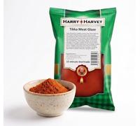 Harry Harvey Tikka Meat Glaze 200g - Chicken Tikka Seasoning, Rub & Marinade for BBQ, Oven & Air Fryer | Also for Pork, Beef & Fish | No MSG, No Artificial Colours | Authentic Restaurant-Style Flavour