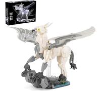 Harry Hippogriff Magic Creature Building Blocks Set, 698 Pieces STEM Creative Horse Animal Model Toys, Suitable for Home Office Decor All Scenes, Idea Gift for Potter Fan Boys Kids Adults