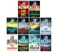 Harry Hole Series By Jo Nesbo Book 1-10 Collection 10 Books Set (Police, Phantom, The Leopard, The Snowman, The Redeemer, Nemesis, The Redbreast, The Devil's Star, Cockroaches & The Bat)
