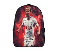 Harry Kane Backpack, Children’s Bag for Nursery, School, Lunch, Books, Travel & Storage, 3D Soft Kids Rucksack, Backpacks 40x28x16cm