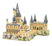 Harry Magic Castle Micro Building Blocks Set (2929PCS), Architecture Contruction Mini Bricks Model Toy, Home Office Decor, STEM Creative Gift for Adults Kids Aged 8+