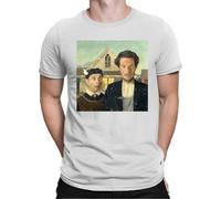 Harry & Marv Kevin Christmas Men's T-Shirt, White, M