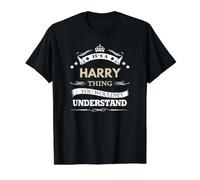 Harry Name - Its A Harry Thing You Wouldn't Value Graphic T-Shirt, Men, Black, XL