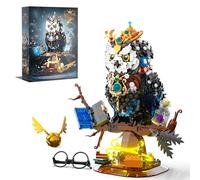 Harry Owl Building Block Set with Display Base, 3047PCS Creative Animal Building Bricks Kit Models, STEM Owl Birds Movies Building Toys, Ideas Gifts for Fan Kids Adults