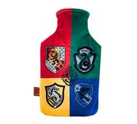 Harry Potter 1.5L Hot Water Bottle, Velvet Soft Touch Plush Cover, Multicolor, Microwaveable, Leak Proof, Heat and Cold Therapy