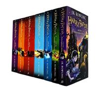 Harry Potter 1-7 Book Set Collection Genuine UK Editions (without box)- FREE P+P