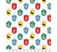 Harry Potter 100% Cotton House Tonal Digital Print 110cm Wide Ideal for Crafts, Tablecloth, Quilting, Sewing, Dressmaking, Home Décor