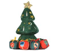 Harry Potter 14" Holiday Tree Burrow Dog Toy with Plush Squeaker Hogwarts House Presents | Dog Toys for Pets, Plush Dog Toy, Dog Squeaky Toy, Toys for Dogs