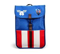 Half Moon Bay 197526 Mochila Backpack, Marvel (Captain America's Shield)