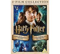 HARRY POTTER - 2 Film Collection - Years 1 & 2 - Philosopher's Stone & Chamber Of Secrets -
