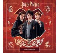 Harry Potter 2024 Calendar, Month To View Square Wall Calendar, Official Product