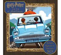 Pyramid International HARRY POTTER 2026 Square Wall Calendar - Official 16-Month Wizarding World Calendar Featuring Magical Scenes - Gift for Hogwarts Fans & Fantasy Collectors