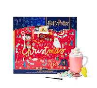 HARRY POTTER 24 Days of Surprises, Includes 12 Color-Changing Hot Chocolate Mixes, 4 Topping Varieties & Stir Wand Officially Licensed, Advent Calendar 2025