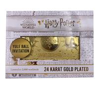 Harry Potter 24K Gold Plated Yule Ball Ticket Limited Edition Replica - Zavvi Exclusive