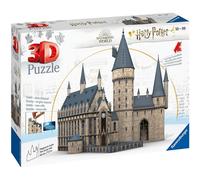 Harry Potter 3D Hogwarts Castle The Great Hall 540 Piece Jigsaw Puzzle
