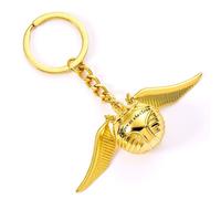 Harry Potter 3D Metal Keyring Golden Snitch - Brand New Official Merchandise