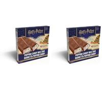 Harry Potter 4 x Mini Popping Candy Chocolate bars 50g (Pack of 2)