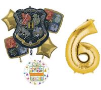 Harry Potter 6th Birthday Party Supplies Balloon Bouquet Decorations