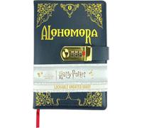 Harry Potter (alohomora) A5 Lockable Undated Diary, Multi