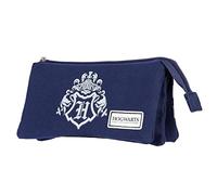 Harry Potter Academy Karactermania -Triple HS Pencil Case, Dark Blue