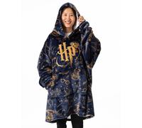 Blanket Hoodie Harry Potter Blue One Size