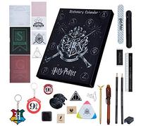 Harry Potter Advent Calendar 2025 Hogwarts Stationery and Accessories Christmas Countdown Calendar with Keyring Golden Snitch Pen Snap Bracelets