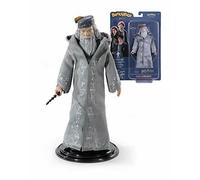 BendyFigs The Noble Collection Harry Potter Albus Dumbledore - 7.5in (19cm) Noble Toys HP Bendable Figure Posable Collectible Doll Figures With Stand Multicolor, NN7368