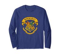 Harry Potter All Hogwarts Crest Long Sleeve T-Shirt