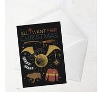 Harry Potter All I Want For Christmas Greetings Card - Giant Card