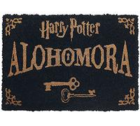 Harry Potter - Harry Potter Alohomora Black & Gold Door Mat | Official Home Merchandise