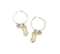 Harry Potter - Alohomora Key/Lock Hoop - Earrings