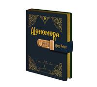 Harry Potter Alohomora Lockable A5 Diary in Navy Harry Potter Navy