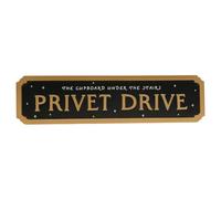 Harry Potter Alumni Black Metal Street Sign - Privet Drive