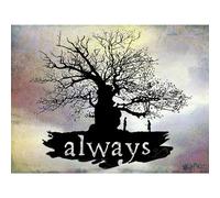 Harry Potter Always Canvas Print Multi