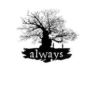 Harry Potter Always Tree Women's T-Shirt - White - S