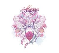 Harry Potter Always Women's T-Shirt - White - S