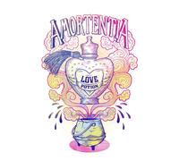 Harry Potter Amorentia Love Potion Men's T-Shirt - White - 4XL