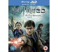 Harry Potter And The Deathly Hallows Part 2 [Blu-ray 3D + Blu-ray] [2017] [Region Free]