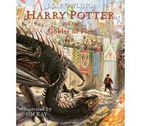 Harry Potter and the Goblet of Fire Illustrated Hardback J.K. Rowling (FREE P+P)